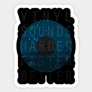 Vinyl Sounds... Sticker